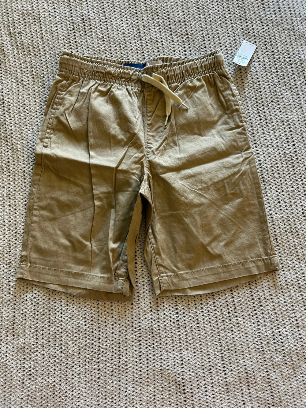 Boy’s Old Navy Olive and Khaki Drawstring Shorts